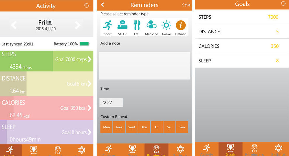Как следить за калориями, если у вас Windows Phone — подборка популярных фитнес-браслетов - 3 Как следить за калориями, если у вас Windows Phone — подборка популярных фитнес-браслетов - 3
