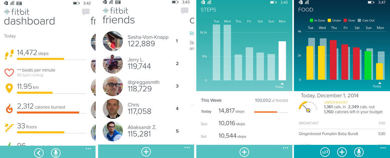 Как следить за калориями, если у вас Windows Phone — подборка популярных фитнес-браслетов - 7 Как следить за калориями, если у вас Windows Phone — подборка популярных фитнес-браслетов - 7