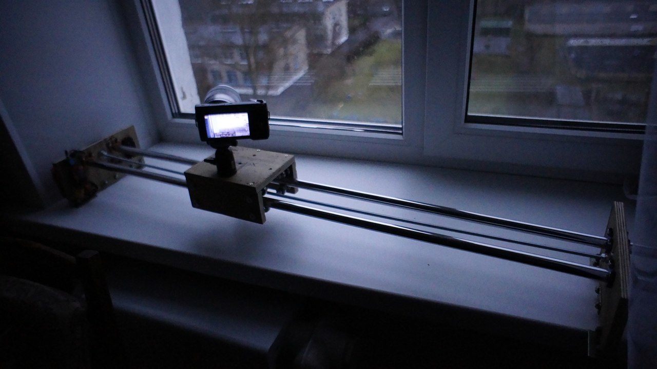 Слайдер для timelapse съемок - 1 Слайдер для timelapse съемок - 1