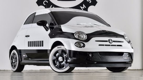 Fiat 500 превратили в «имперского штурмовика» - 1 1