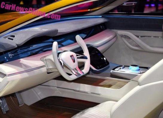 Китайцы показали сногсшибательную новинку Roewe Vision-R - 3 2