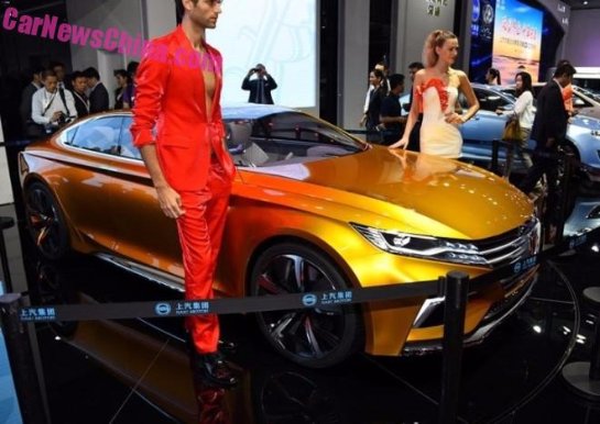 Китайцы показали сногсшибательную новинку Roewe Vision-R - 5 2