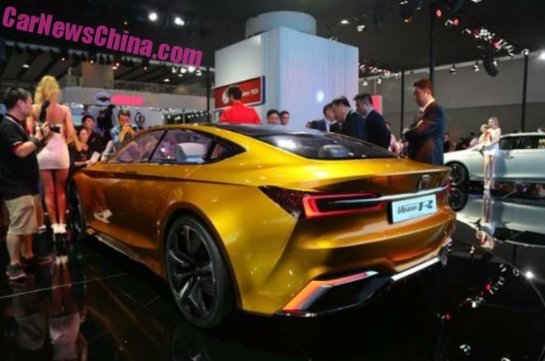 Китайцы показали сногсшибательную новинку Roewe Vision-R - 8 5