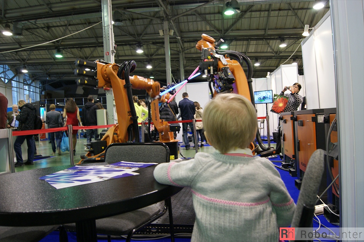 Обзор третьей международной выставки Robotics Expo 2015 в Москве - 2