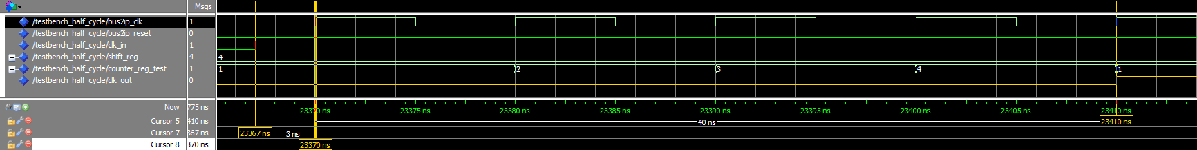Сдвиг фазы сигнала на VHDL - 3