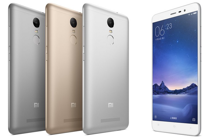 Xiaomi проедставила Redmi Note 3