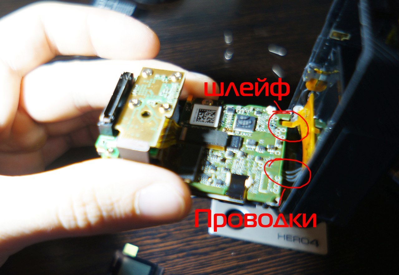 Замена переднего LCD дисплея GoPro 4 black - 6 Замена переднего LCD дисплея GoPro 4 black - 6