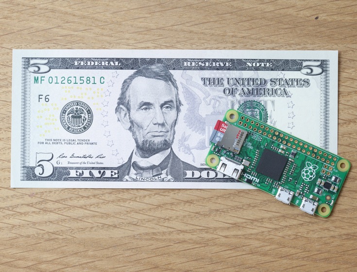 Представлен микро-ПК Raspberry Pi Zero