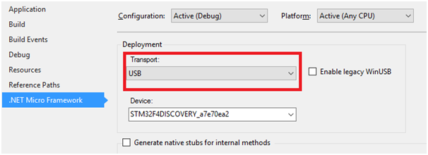 Запуск .Net Micro Framework 4.4 на STM32F4Discovery - 30