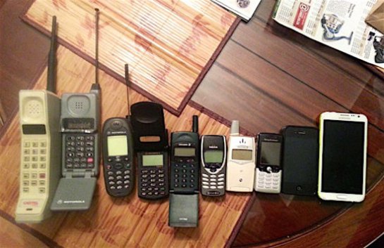 Эволюция мобильных телефонов в одной картинке - 2 1