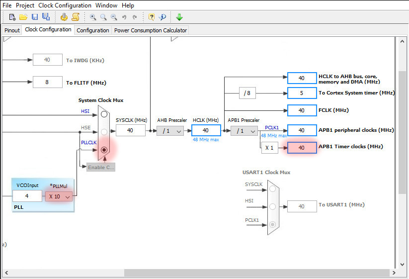 Stm32 cube mx. Stm32 регистр apb1. Подключение wb2812b.