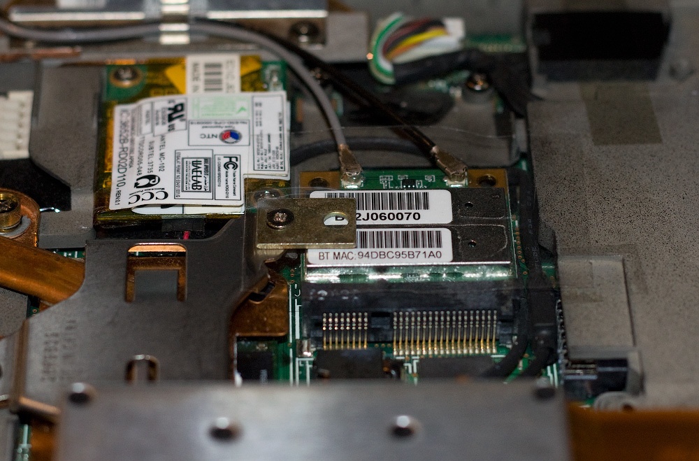 Апгрейд Wi-Fi и процессора на ноутбуке ThinkPad T60 - 7 image