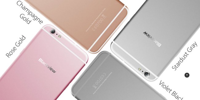 Появились фотографии смартфона Blackview Ultra Plus — свежего клона iPhone 6S Plus