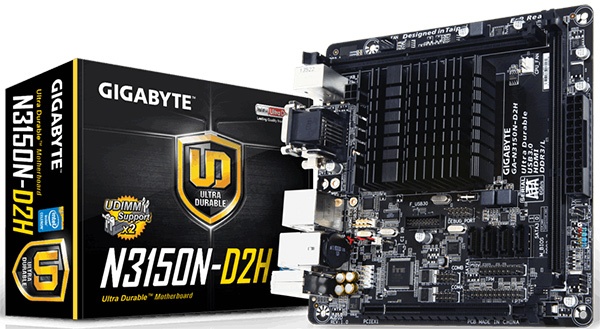 Gigabyte GA-N3150N-D2H