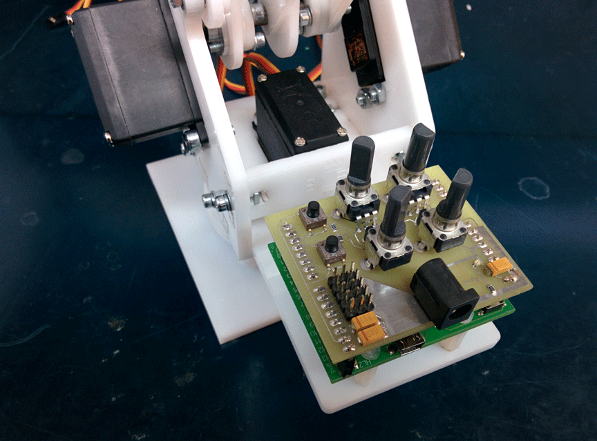 Настольная робо-рука манипулятор из оргстекла на сервоприводах своими руками или реверс-инжиниринг uArm - 12