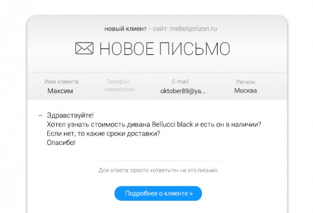 Виталий Ягодкин, Perezvoni.com «Главный инструмент продаж с сайта — это доверие» - 7 Мегамеил2