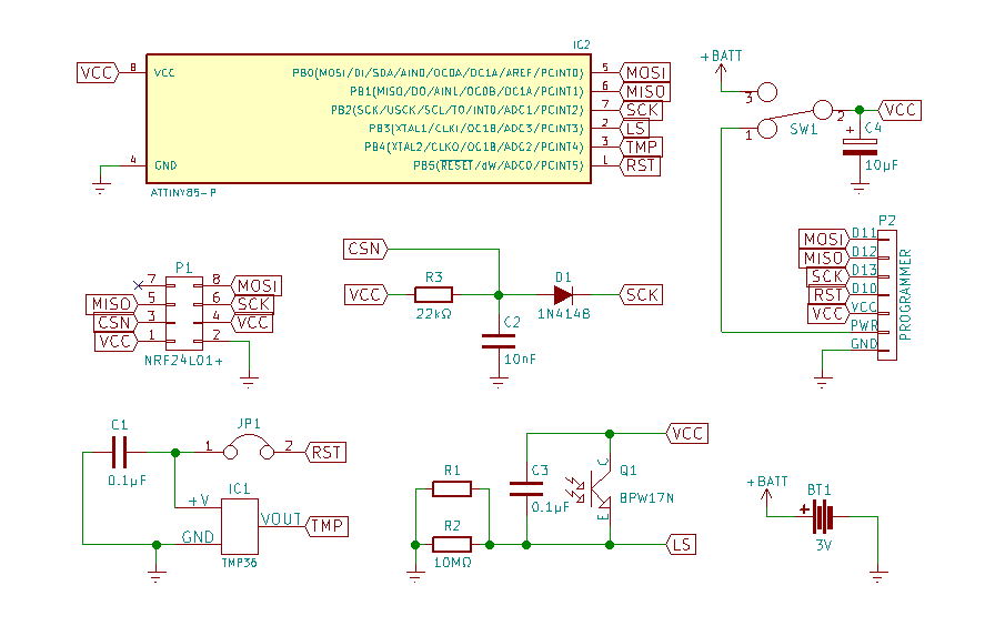ATtiny85: прототип беспроводного сенсора - 16