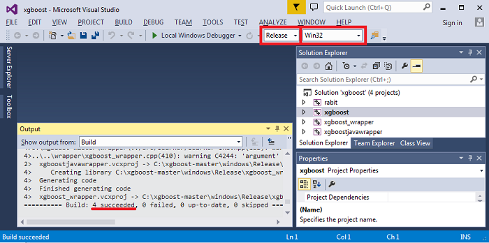 Сборка XGBoost для Python под Windows - 4 Сборка XGBoost для Python под Windows - 4