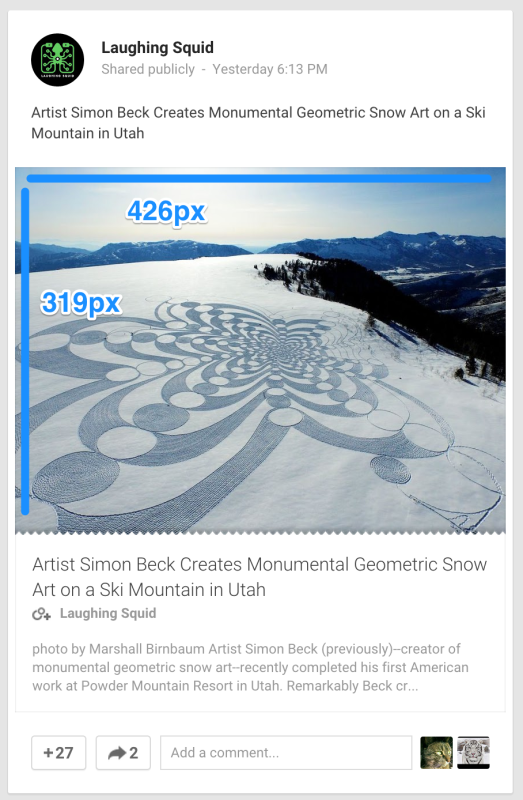 Алгоритм выбора размера изображения для социальных сетей: Руководство от эксперта Buffer - 21 Алгоритм выбора размера изображения для социальных сетей: Руководство от эксперта Buffer - 21