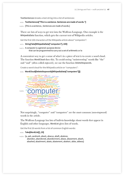 Книга Стивена Вольфрама «Элементарное введение в язык Wolfram Language» - 21