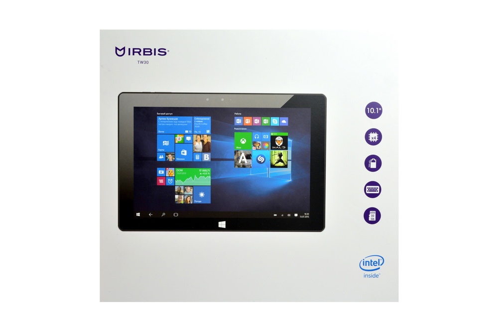 Обзор Irbis TW30: планшет-трансформер с Windows 10 на процессоре Intel® Atom™ - 1