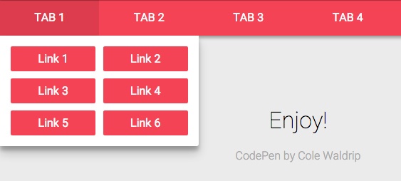 Большой обзор красивых многоуровневых меню с codepen - 3