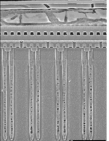 Сотовая структура и воздушные зазоры — ключ к дальнейшему уменьшению технологических норм при выпуске чипов DRAM