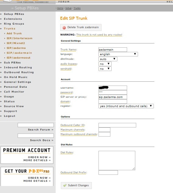 Использование облачной АТС pbxes.com для расширения возможностей VoiP - SIP телефонии - 6 image