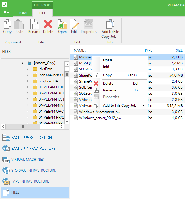 Veeam Backup: миленькие хитрости - 5