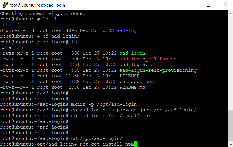 Авторизация в Ubuntu через Microsoft Azure AD - Office 365 - 13 Авторизация в Ubuntu через Microsoft Azure AD - Office 365 - 13