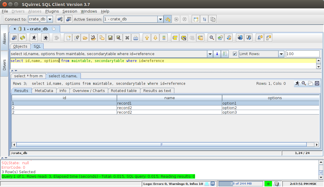 SQL JOIN, Elasticsearch и установка из binary repository manager - 8