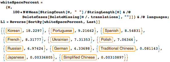 Проект по переводу языка Wolfram Language (Mathematica) на различные языки - 16