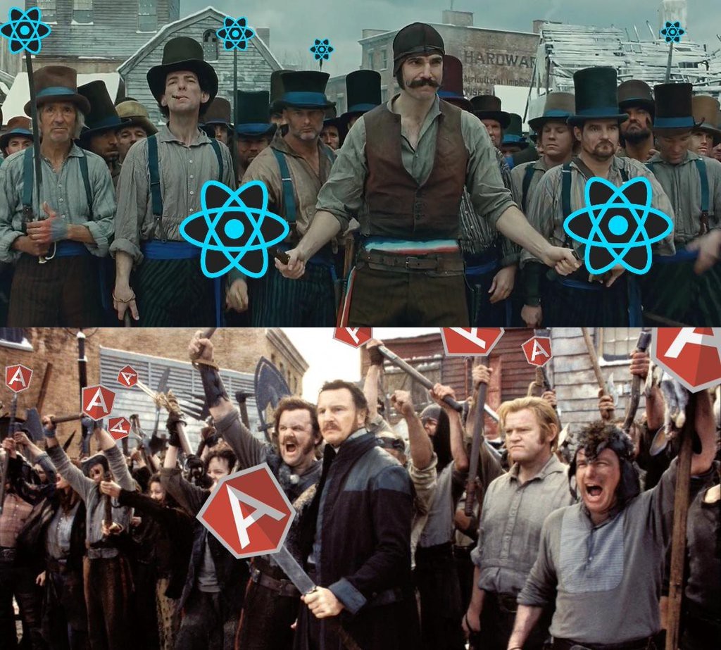 Angular 2 против React: И будет кровь - 1