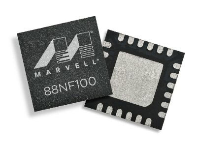 Контроллер Marvell 88NF100 предназначен для интернета вещей, мобильной и носимой электроники