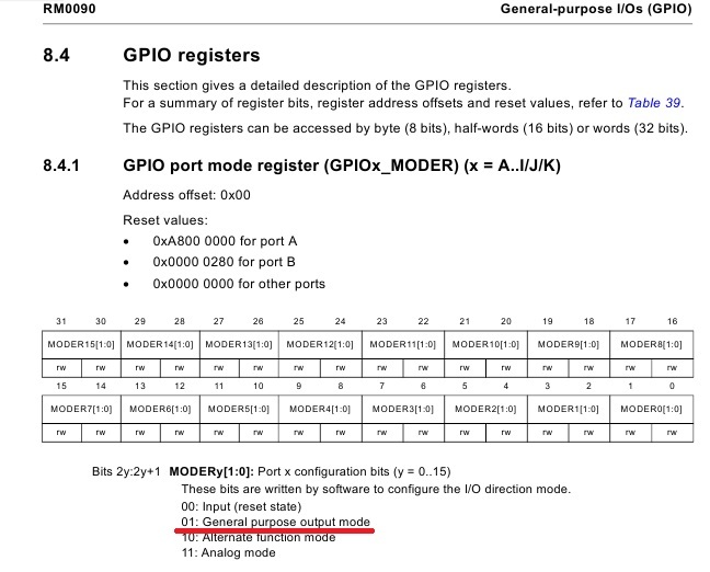 STM32F4: GNU AS: Мигаем светодиодом (Оживление) (Часть 2) - 10