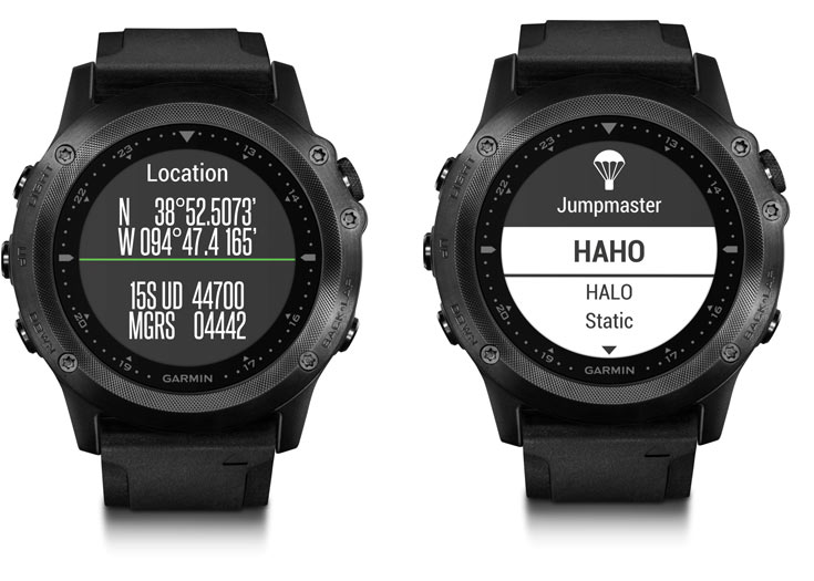 Умные часы Garmin tactix Bravo оснащены приемником GPS