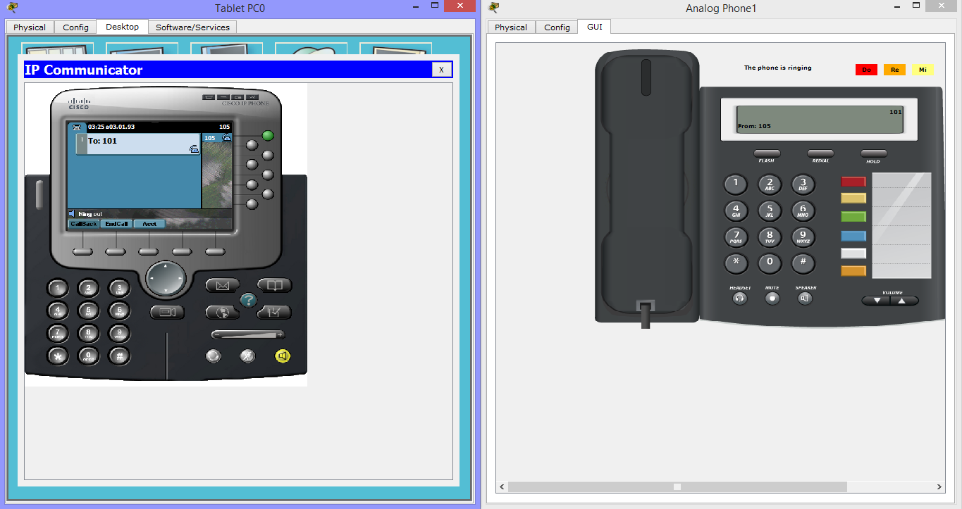 VoIP + Cisco Packet Tracer - 14