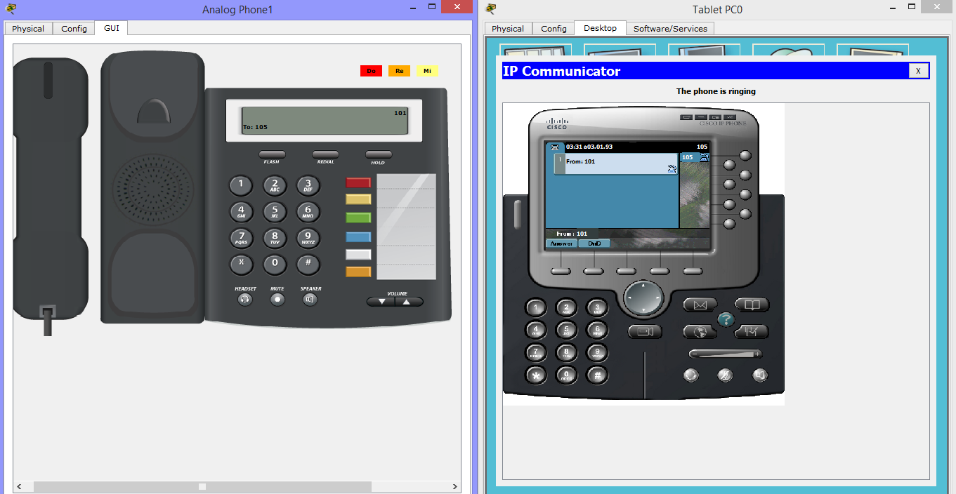 VoIP + Cisco Packet Tracer - 15