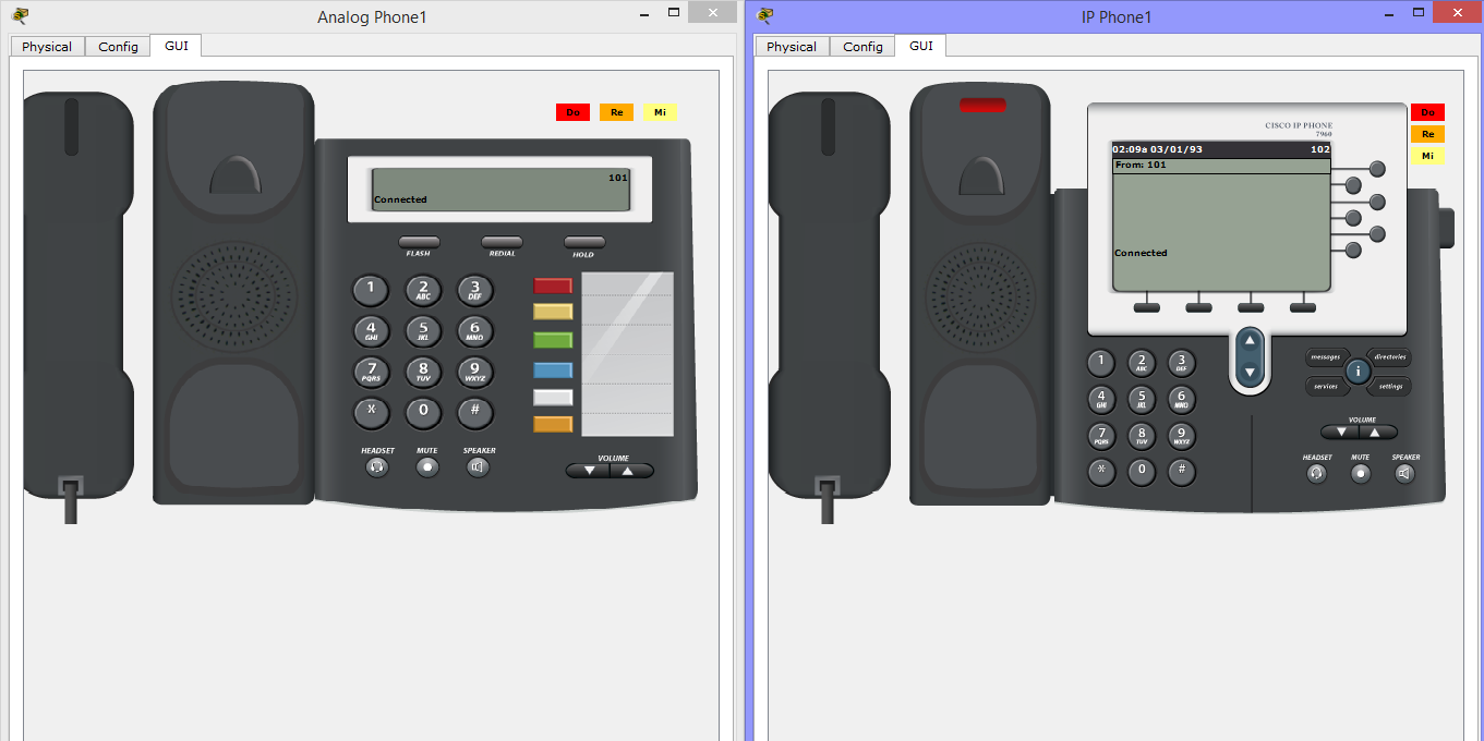 VoIP + Cisco Packet Tracer - 16