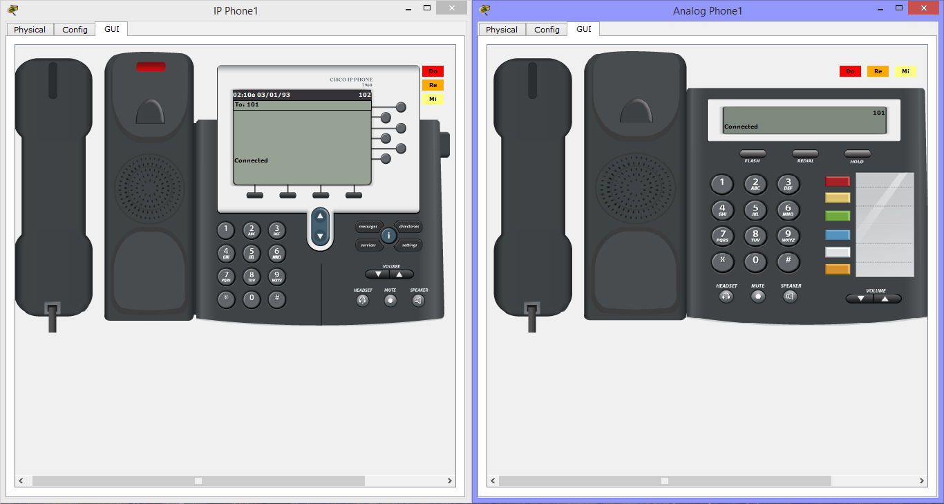 VoIP + Cisco Packet Tracer - 17