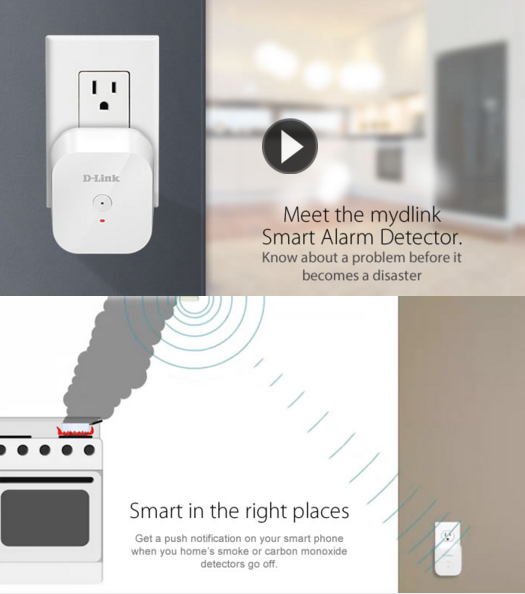 D-Link представила любопытный датчик Smart Alarm Detector 