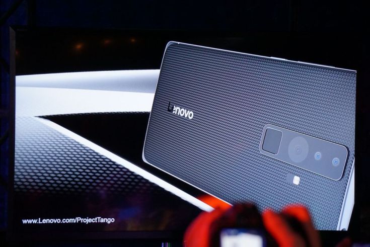 Lenovo показала смартфон Project Tango