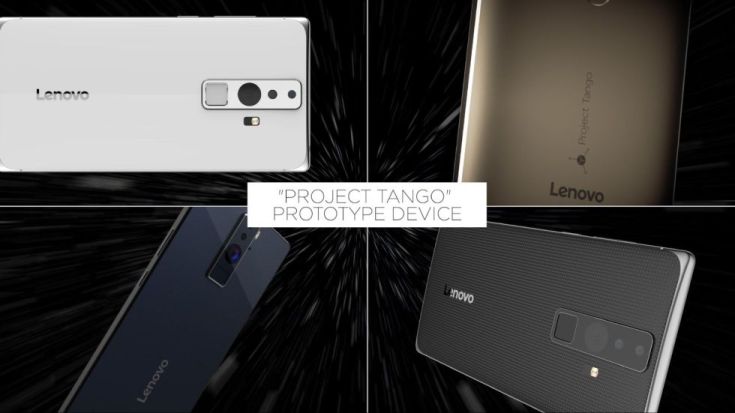 Lenovo показала смартфон Project Tango