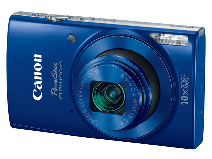 Представлены компактные камеры Canon PowerShot ELPH 360HS, ELPH 190 IS и ELPH 180