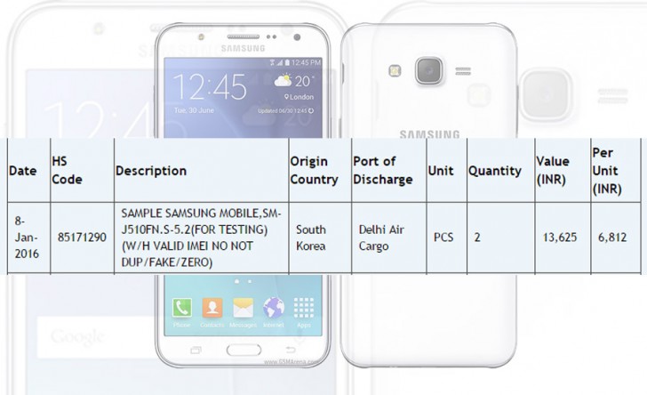 Samsung готовит новые аппараты Galaxy J1 и J5