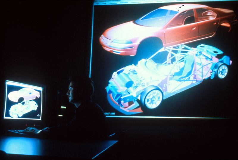 Как квадратные автомобили 80-х стали обтекаемыми к 90-м - 13 image