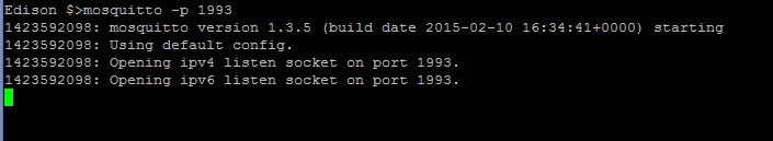 Построение и использование Mosquitto MQTT на Intel Edison - 5 Построение и использование Mosquitto MQTT на Intel Edison - 5