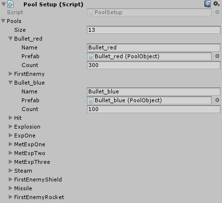 Простой пул объектов в Unity3D - 1