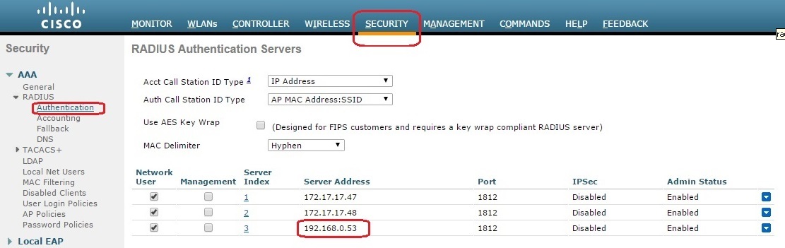 HotSpot с помощью Cisco WLC5508, FreeRadius, MySQL и Easyhotspot - 2