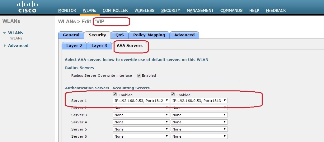 HotSpot с помощью Cisco WLC5508, FreeRadius, MySQL и Easyhotspot - 6